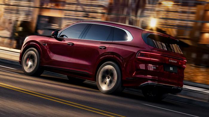 Zeekr 8Χ: Αποκάλυψη για το νέο Plug-in υβριδικό SUV